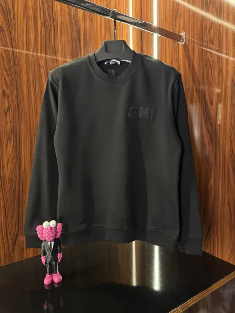 Ami Nakış Logo Sweatshirt, Siyah