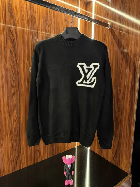 Louis Vuitton Sırt Detay Kazak, Siyah