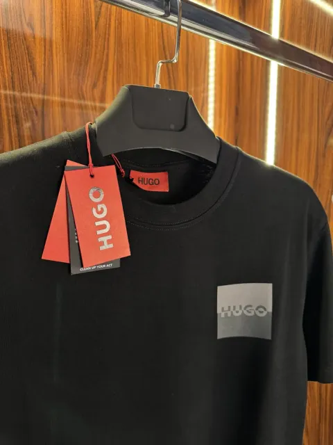 Hugo Boss Sırt Detay T-Shirt, Siyah