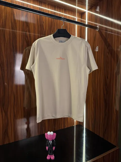 Stone Island Sırt Detay T-Shirt, Kahve