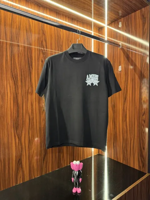 Amiri Logo T-Shirt, Siyah