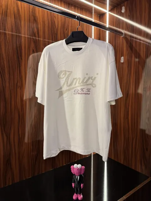 Amiri Oversize T-Shirt, Beyaz