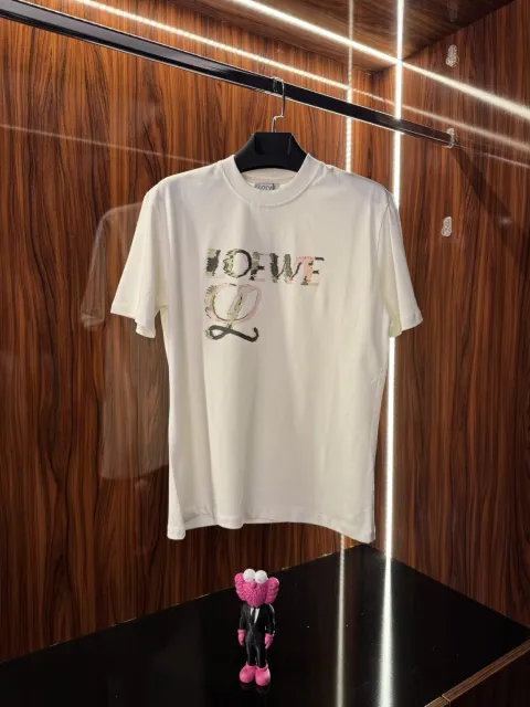 Loewe Logo T-Shirt, Beyaz