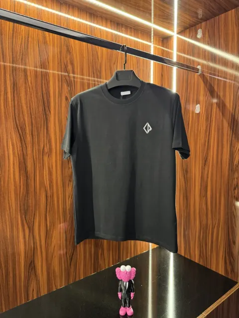 Dior Reflektör Logo T-Shirt, Siyah