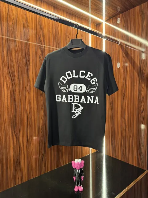 Dolce Gabbana Logo T-Shirt, Siyah