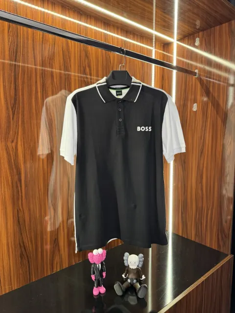 Hugo Boss Çift Renk Polo Yaka, Siyah