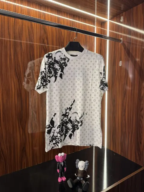 Louis Vuitton Monogram T-Shirt, Beyaz