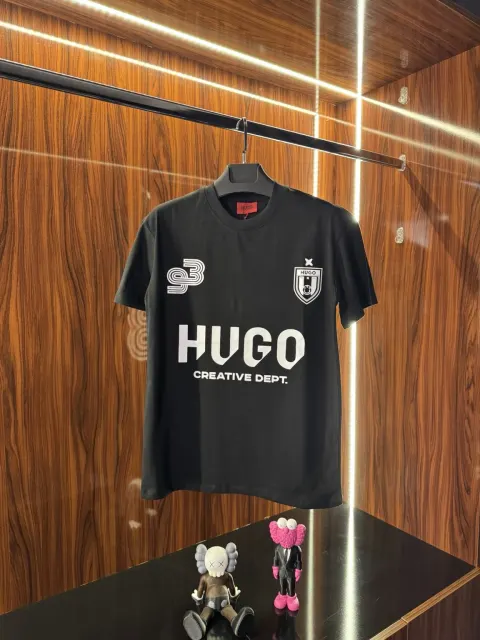Hugo Boss Baskı T-Shirt, Siyah