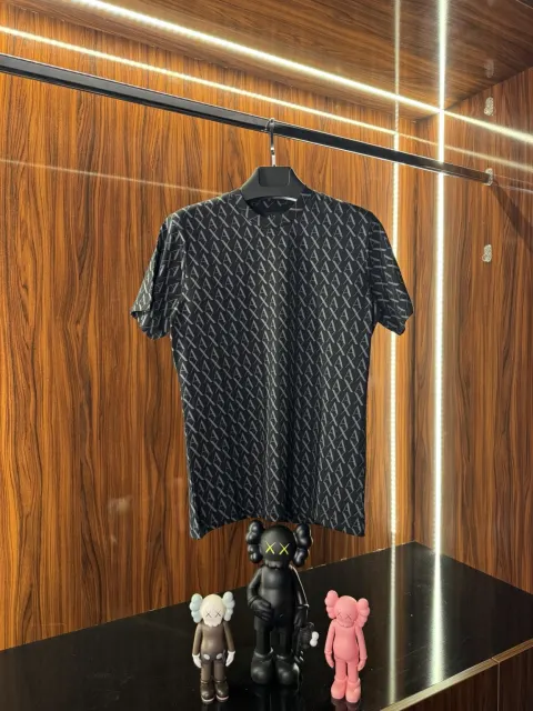 Armani Exchange Monogram Logo T-Shirt, Siyah