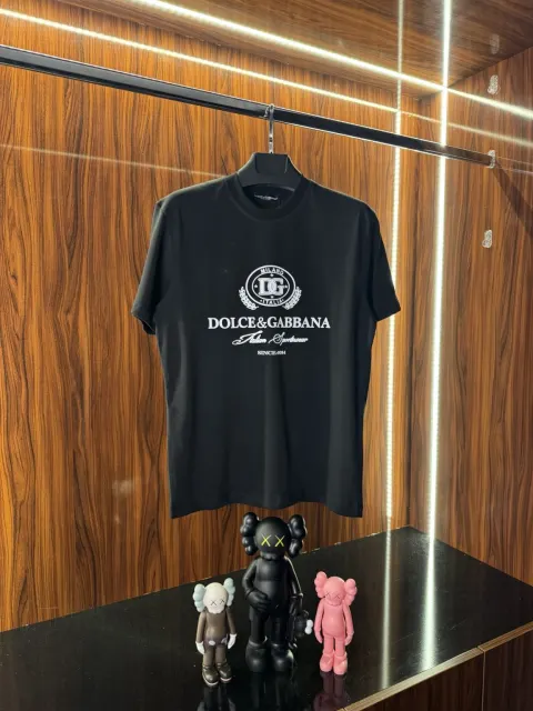 Dolce Gabbana Logo T-Shirt, Siyah