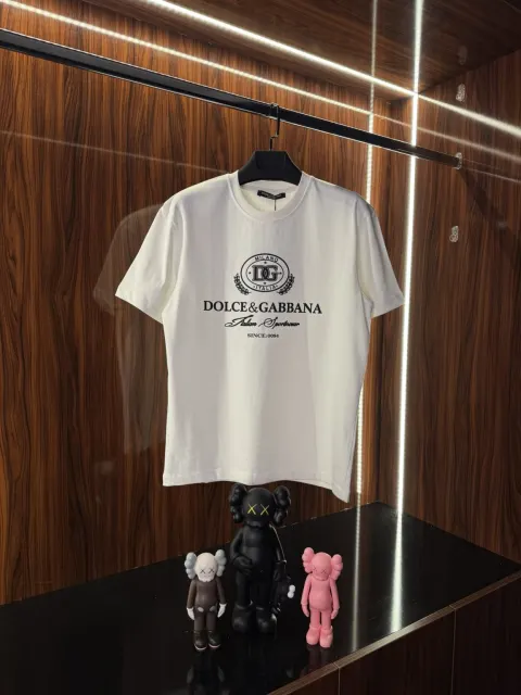 Dolce Gabbana Logo T-Shirt, Beyaz