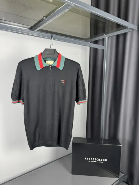 Gucci Nakış Logo Triko, Siyah