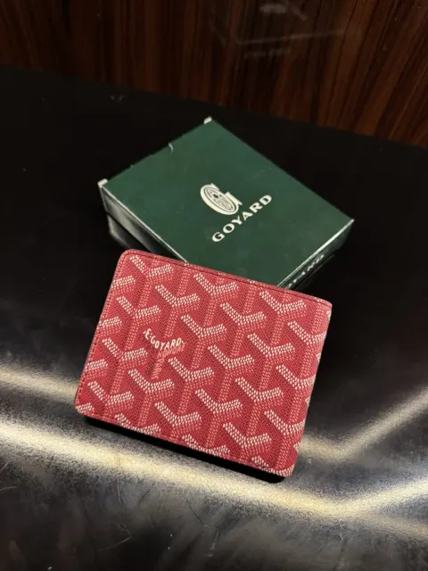 Goyard Deri Cüzdan, Bordo