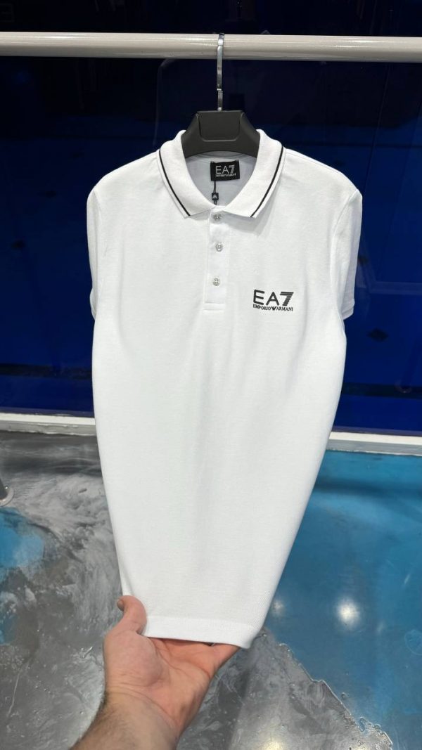 Emporio Armani Polo Yaka | Beyaz - Image 2