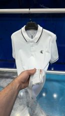 Calvin Klein Polo Yaka | Beyaz