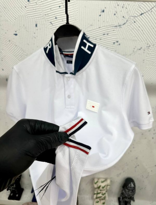 Tommy Hilfiger Polo Yaka | Beyaz - Image 3