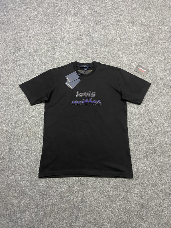 Louis Vuitton İşleme T-Shirt | Siyah