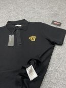 Versace Nakış Logo Polo Yaka | Siyah