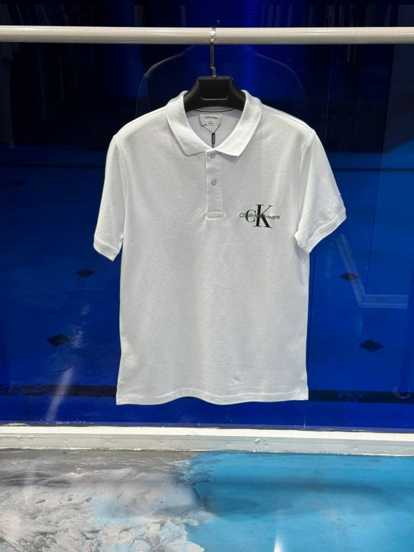 Calvin Klein Polo Yaka | Beyaz