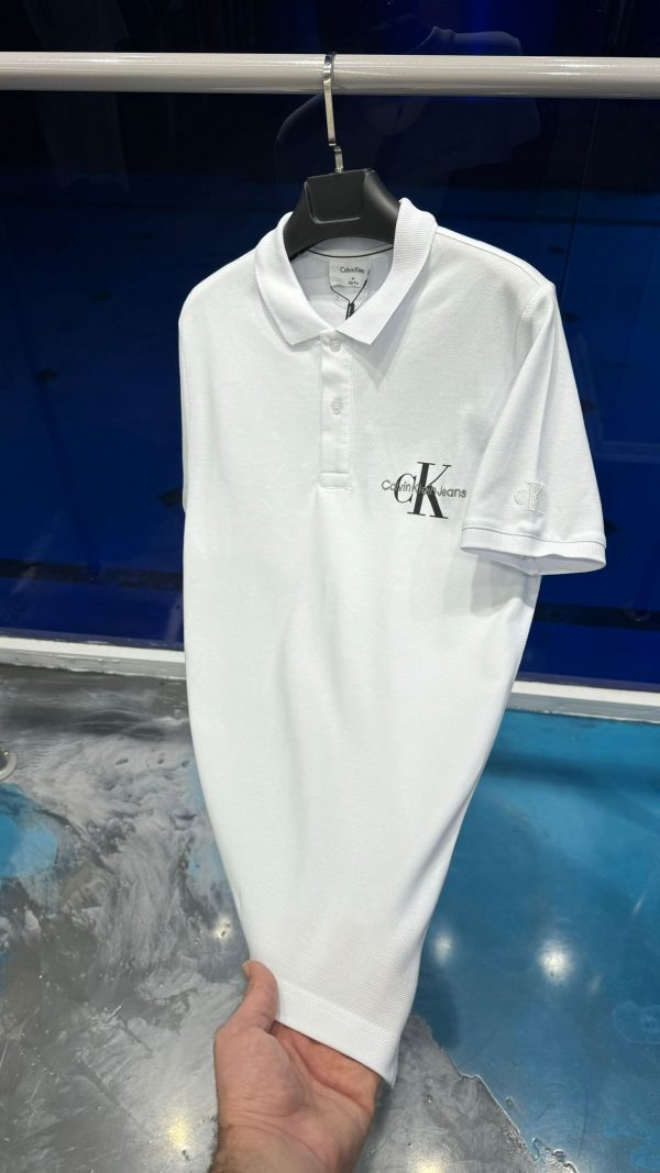 Calvin Klein Polo Yaka | Beyaz - Image 2