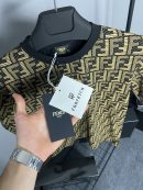 Fendi Monogram T-Shirt | Kahve