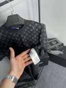 Louis Vuitton Monogram Logo T-Shirt | Siyah