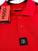 Hugo Boss Şeritli Polo Yaka | Kırmızı