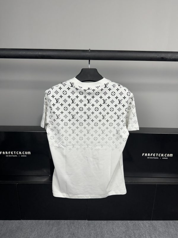 Louis Vuitton Monogram T-Shirt | Beyaz - Image 4