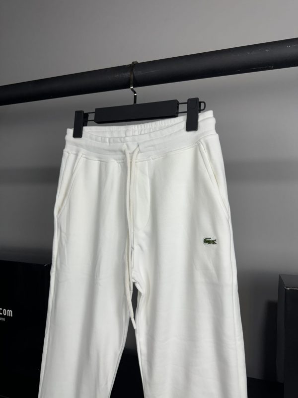 Lacoste Basic Eşofman Takımı | Beyaz - Image 6