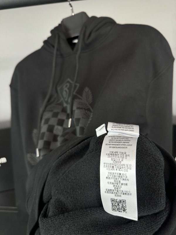 Burberry Hoodie | Siyah - Image 5