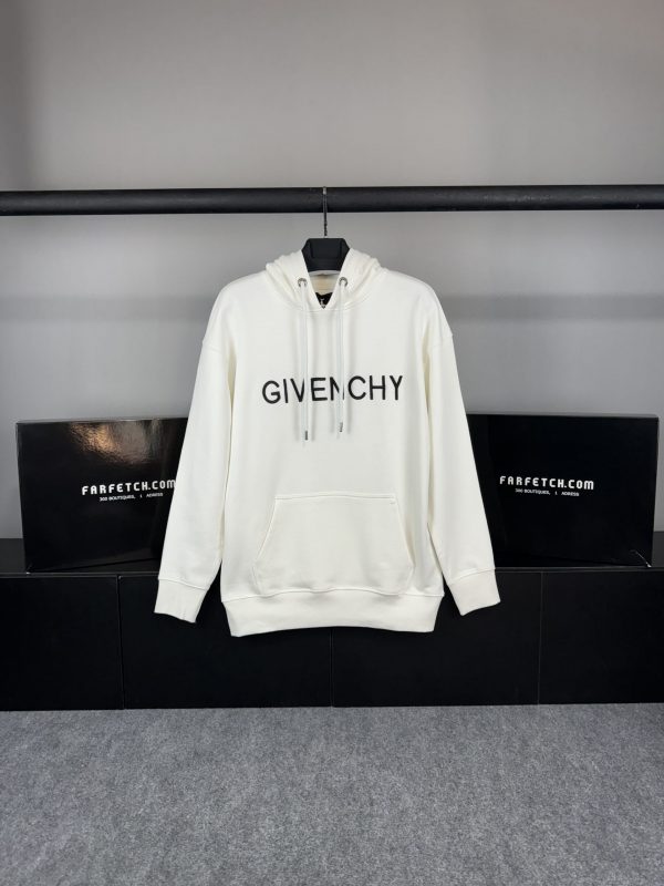 Givenchy Hoodie | Beyaz - Image 8