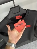 Hugo Nakış Logo Sweatshirt | Siyah