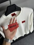 Hugo Nakış Logo Sweatshirt | Beyaz