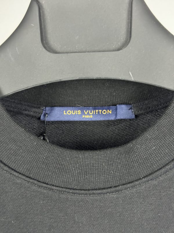 Louis Vuitton Logo Sweatshirt | Siyah - Image 5