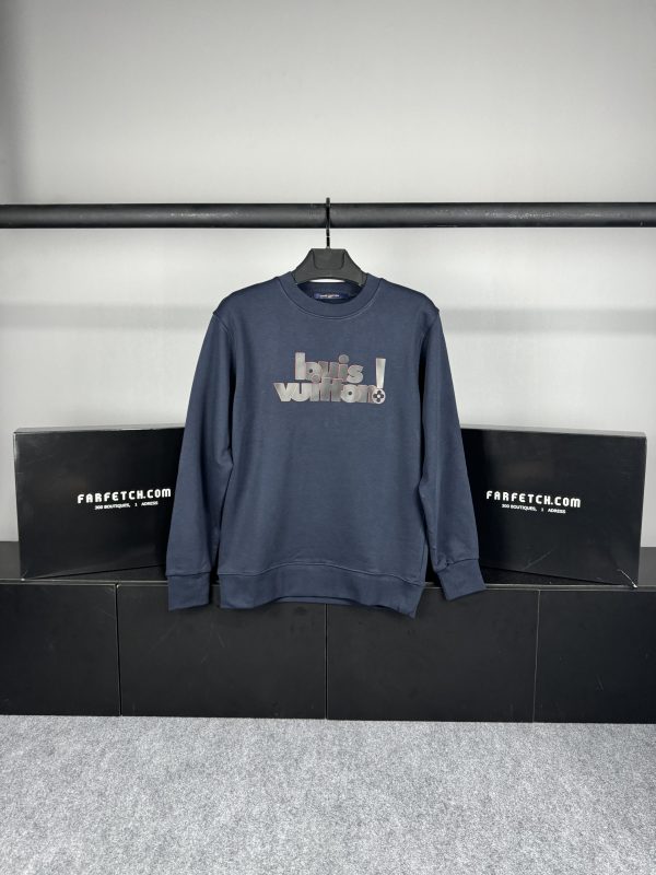 Louis Vuitton Logo Sweatshirt | Lacivert