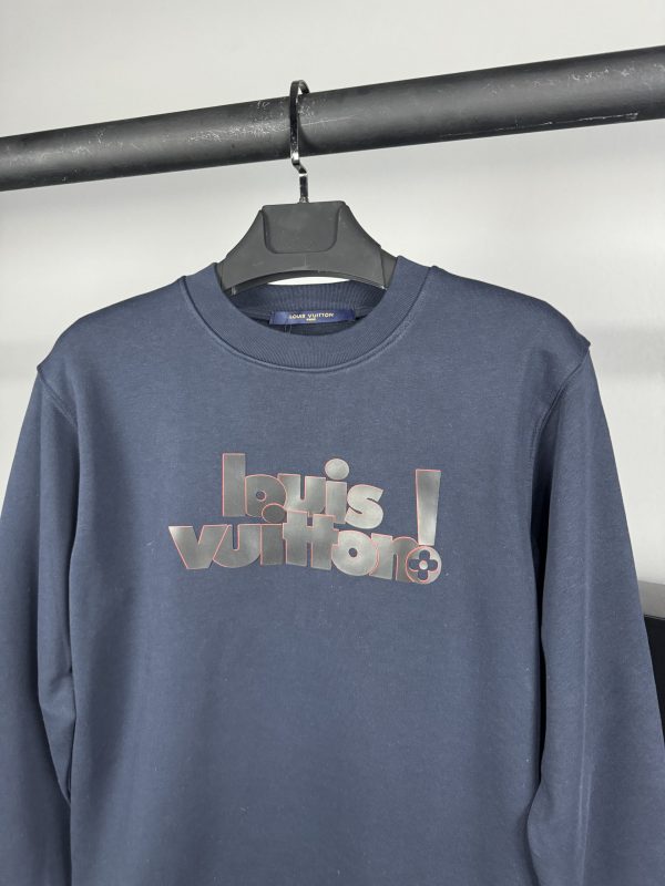 Louis Vuitton Logo Sweatshirt | Lacivert - Image 2