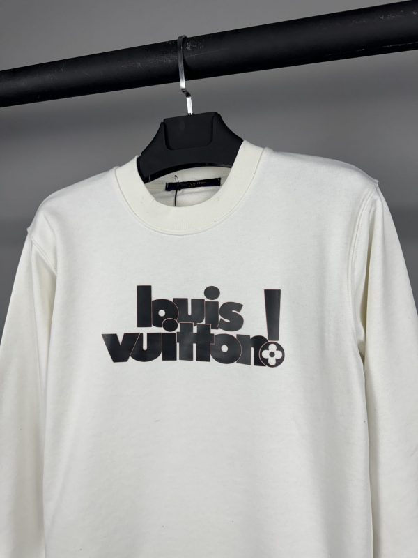 Louis Vuitton Logo Sweatshirt | Beyaz - Image 3