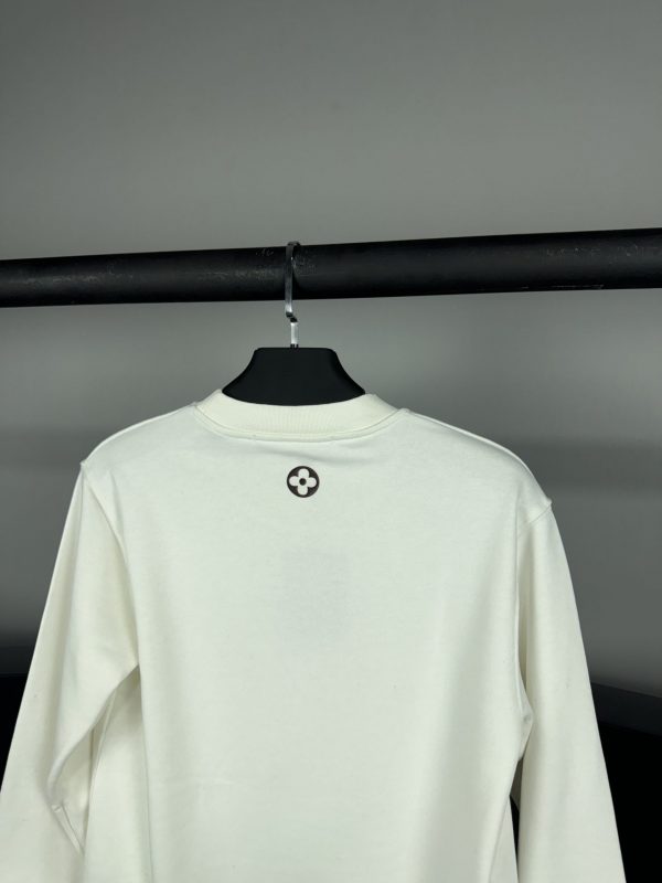 Louis Vuitton Logo Sweatshirt | Beyaz - Image 6