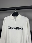 Calvin Klein Nakış Logo Triko | Beyaz