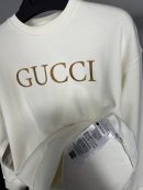 Gucci Nakış Logo Sweatshirt | Beyaz