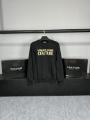 Versace Gold Logo Sweatshirt | Siyah