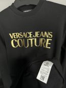 Versace Gold Logo Sweatshirt | Siyah