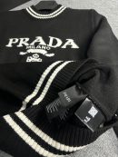 Prada Örme Kazak | Siyah