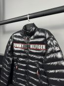 Tommy Hilfiger Parlak Puffer Mont | Siyah