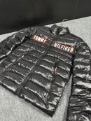 Tommy Hilfiger Parlak Puffer Mont | Siyah