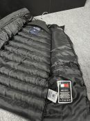 Tommy Hilfiger Parlak Puffer Mont | Siyah