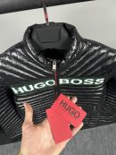 Hugo Boss Parlak Mont | Siyah