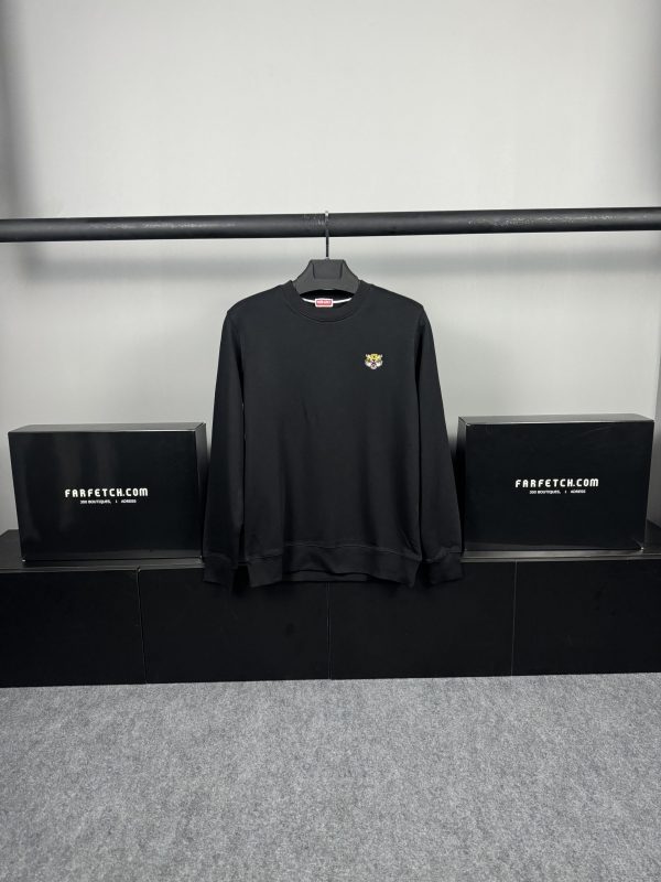 Kenzo Nakış Logo Sweatshirt | Siyah