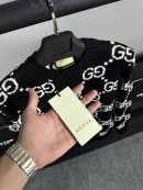 Gucci Monogram Logo Örme Kazak | Siyah