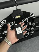 Gucci Monogram Logo Örme Kazak | Siyah